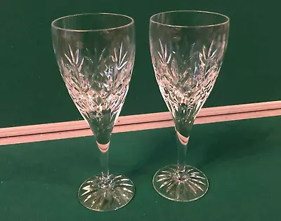 Buy 2 Royal Doulton Crystal  Glass Wine Glasses • 10£