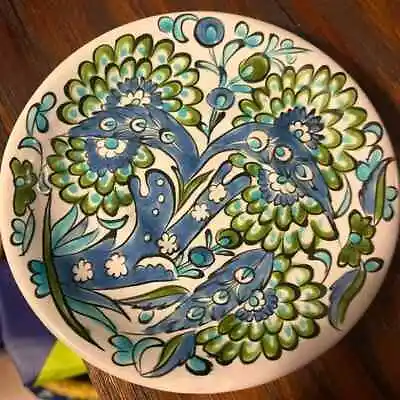 Buy Vintage Handmade In Rhodes-Greece By Irkaros Pottery • 76.50£