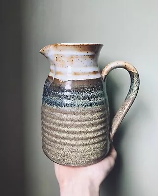 Buy Studio Pottery Jug Vase Ceramic Glazed Vintage  • 17.75£