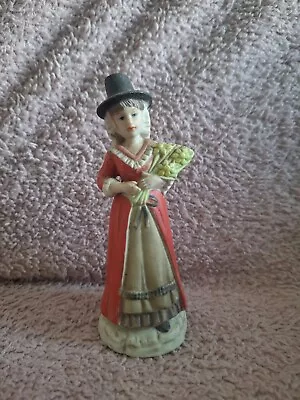Buy Vintage Welsh Lady Figurine - Traditional Dress - Capodimonte Style • 12£