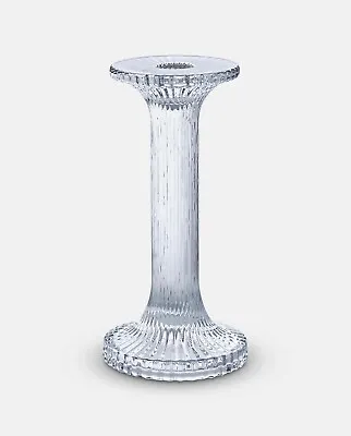 Buy The Vintage Garden Room Glass Ribbed Candlestick NEW • 12.50£
