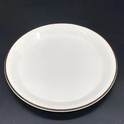 Buy Vintage Barratts Of Staffordshire Serving Dinner Plate White Gold Rim • 14.99£