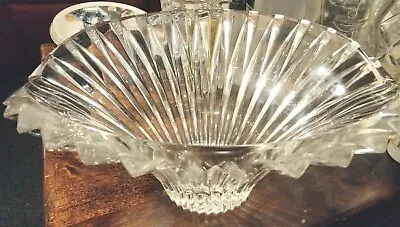 Buy Vintage Cut Glass Candy Bowl, Fruit Dish • 22.68£