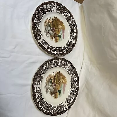 Buy Palissy Royal Worcester Group Game Series Plates X 2 7.5 Inch Pheasant • 4£