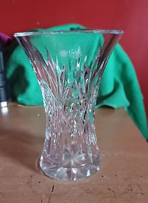 Buy Galway Lead  Crystal  Vase Signed  15cm • 12£