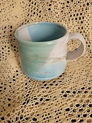 Buy Hand Thrown ~Studio Pottery Mug. Lovely Colours And Design  • 26£