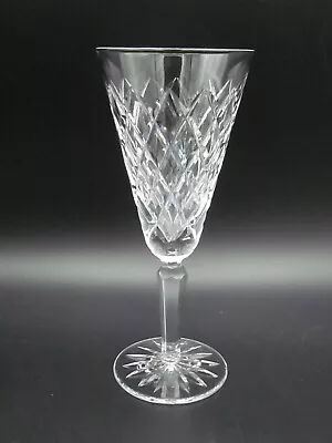 Buy Waterford Tyrone Pattern 7⅛  Champagne Flutes / Glasses Signed (10653) • 27.50£