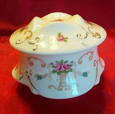Buy Rare Early 20th CROWN DUCAL WARE Covered Dish - Verona Rose Pattern A26 Marked • 112.66£