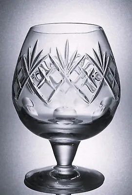 Buy Single Signed ROYAL DOULTON Lead Crystal GEORGIAN Cut Brandy Glass - 12 Cm • 10£