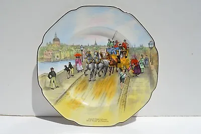 Buy Crown Ducal Ware Dinner Plate  David Copperfield's First Sight Of London  • 52.83£