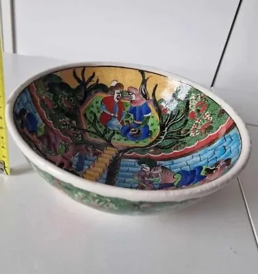 Buy SARIOGLU GINI Special Handmade KUTAHYA Vintage Bowl Turkish Pottery Signed  • 29£