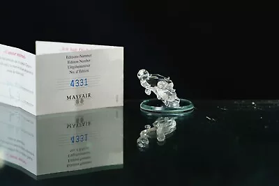 Buy Vintage Turtle + Baby Mayfair Crystal Animal From   A Mother's Love  Collection  • 8.99£