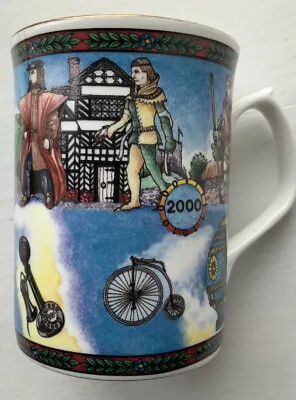 Buy Royal Crown Duchy Guild Of Master Potters. Fine Bone China 2000 Coffee, Tea Mug. • 3£