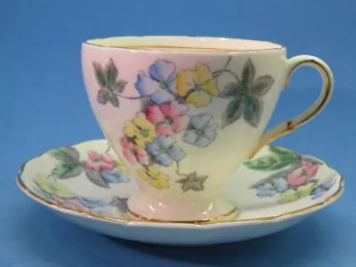 Buy Teacup, Cup & Saucer: EB Foley Bone China Since 1850 ~ Mixed Flowers • 20.14£