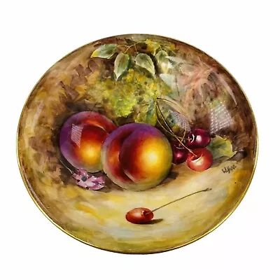 Buy Royal Worcester Fruit Dish By William Bee W14cm Circa 1925 • 380£