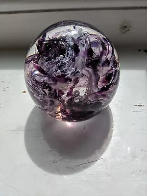Buy Alum Bay Art Glass Paperweight. End Of Day Glass. Blown Studio Glass • 9.99£