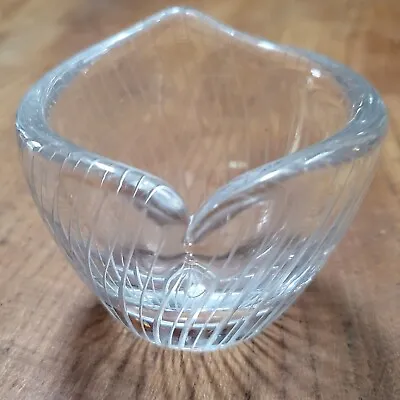 Buy Tapio Wirkkala  1950's Finnish Art Glass  Iittala Small Kantarelli Bowl 1950's • 155£