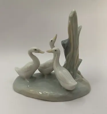 Buy Nao By Lladro - Spain - Three Ducks In Reeds Figurine • 9.99£