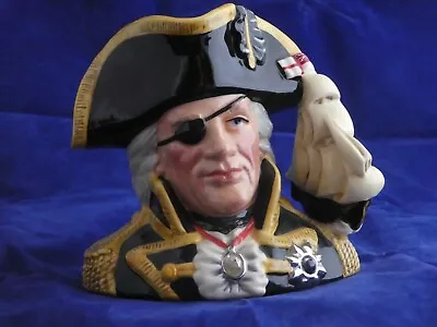 Buy Special Edition Royal Doulton VICE ADMIRAL LORD NELSON Character Jug +COA D6932 • 50£