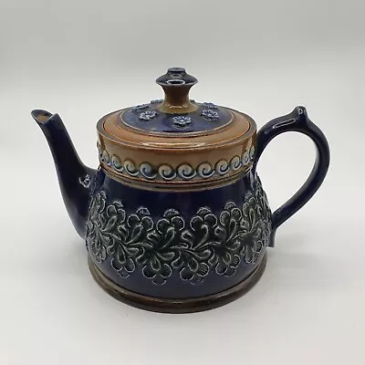 Buy Late 19thc Doulton Lambeth Teapot Artists Initials ES • 5£