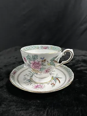 Buy Vintage Tuscan Fine English Bone China Floral Pattern Tea Cup & Saucer 3.5” D • 21.09£