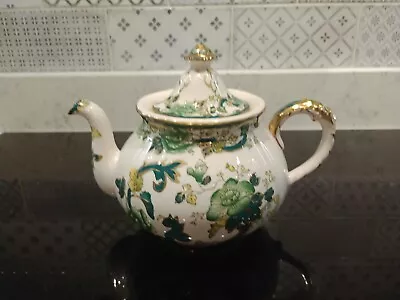 Buy Masons Ironstone Chartreuse Large Teapot 2 Pint • 49.99£