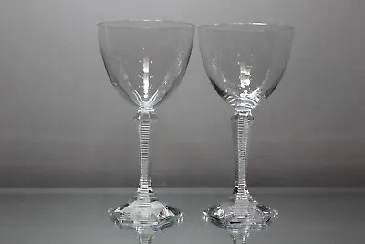 Buy Two (2) FLAWLESS Stunning BACCARAT France OPERA Pair Crystal Water Goblet MINT • 400.14£