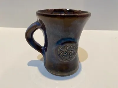 Buy Colm De Ris Irish Pottery Blue & Brown Glaze Mug Excellent Condition Never Used • 28.87£