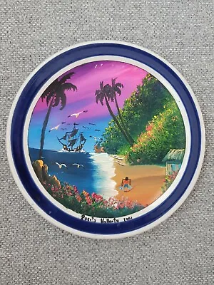 Buy Santa Anita Puerto Vallarta Mexico Ceramic Pottery Decorative Plate • 5£