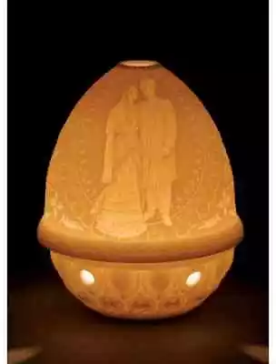 Buy Lladro Porcelain Lithophane Votive Light-indian Wedding Was £80 Now £72.00 • 72£