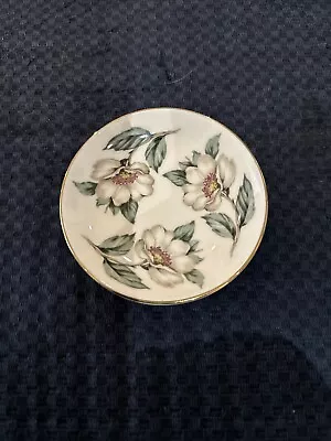 Buy Crown Staffordshire Queensbury Blossom Pattern Pin Dish C1962-85 Fine Bone China • 8£