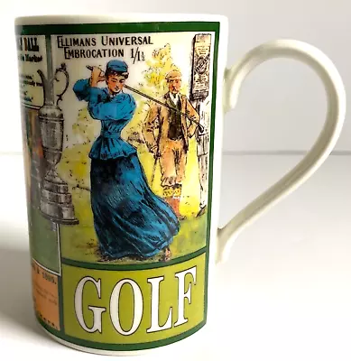 Buy Dunoon Golfer Mug Stoneware Golf History Nostalgic Retro Made In Scotland Coffee • 10£