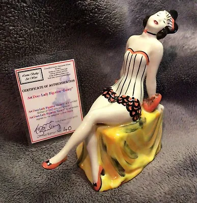 Buy Lorna Bailey Art Deco Lady Figurine 'GAIETY’ - Ltd. Edition No. 40 Of 100 • 135£