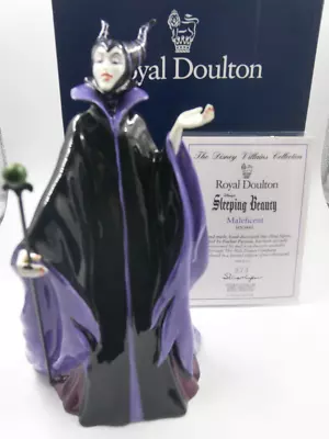 Buy Royal Doulton Walt Disney Maleficent Figurine Hn3840 Sleeping Beauty Box & Cert • 195£