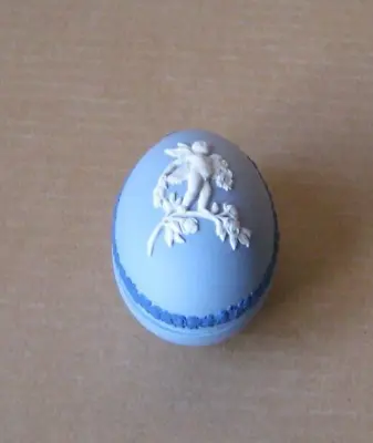 Buy Wedgwood Tri Coloured Jasperware Small Cupid Summer Egg Box • 30£
