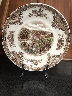 Buy JOHNSON BROTHERS OLD BRITAIN CASTLES Chatsworth In 1792 7  Saucer England • 7.70£