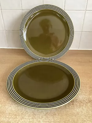 Buy Hornsea Heirloom Green - 2 X 26.5 Cm Dinner Plates • 12£