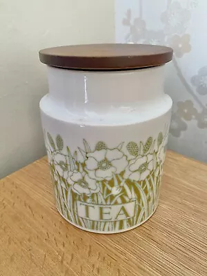 Buy Vintage Retro 1970s Hornsea Fleur (Green) Medium Tea Storage Jar • 10£