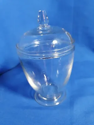 Buy Vintage Clear Glass Preserve Pot / Jar • 12£