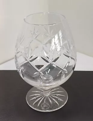 Buy Vintage Royal Doulton Prince Charles Crystal Cut Brandy Glass - Signed • 9.99£