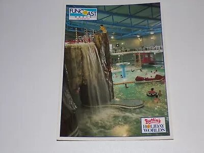 Buy BUTLINS Funcoast World Postcard Funsplash Cave Volcano Swimming Pool Skegness • 4.99£
