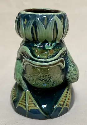 Buy Torquay Aller Vale Pottery Green Grotesque Vulliamy FROG • 975£
