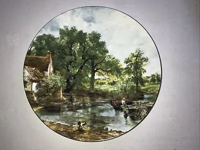 Buy Crown Staffordshire The Hay Wain Decorative Plate 19cm • 2.79£
