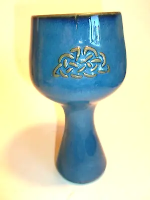 Buy Scottish Pottery  Stoneware Goblet By Highland Porcelain- Unused And Beautiful • 14£
