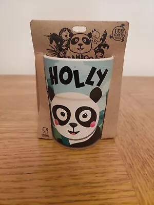 Buy Bamboo Crew Personalised Named Children’s Cup Eco-Friendly 250ml BNIB - HOLLY • 5.99£
