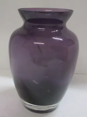 Buy Vintage Gorgeous Designs Purple Amethyst Blown Glass 7.5  Tiny Chip • 13.41£