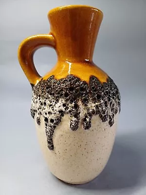 Buy Bay Keramik Fat Lava West German Vase With Original Sticker   • 15£