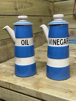 Buy Oil & Vinegar Cornishware Blue And White • 27£