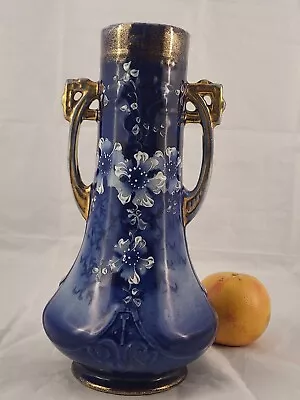 Buy Antique-  Art Nouveau ,european/ Bohemian- Pottery - Vase • 16.44£