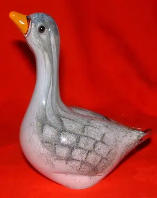 Buy Langham Art Glass Goose/Duck Signed By Paul Miller – Duck Bird Farm Yard • 39.99£
